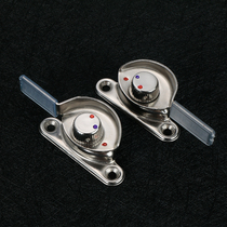 Aluminum alloy window lock plastic steel window Crescent lock door and window accessories sliding window buckle lock sliding door hook lock old-fashioned open