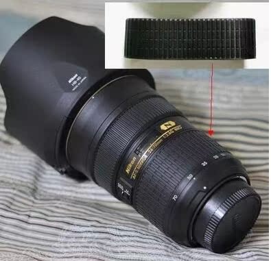 Suitable for Nikon 24-70 lens leather zoom leather lens rubber ring cover