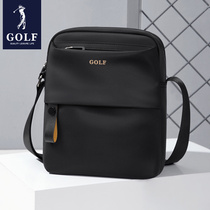 Golf Single Shoulder Bag Mens Bag Casual Skew Satchel Oxford Buns Boys Bag Sports Fashion Small Backpack Men Tide Cards