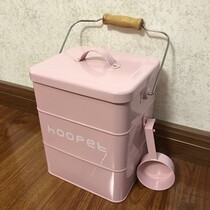 Dog food Bucket containing storage tank Seal storage Grain Barrel Cat Food Moisture-proof Box Pet Kitty Storage Crate Large Capacity