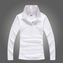 Golf t-shirt womens long-sleeved light plate cotton slim fit breathable base shirt Golf polo shirt womens sports ball suit