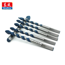 Dongcheng multifunctional Wall drill bit concrete cement perforated ceramic tile drill bit hand electric drill twist Triangle drill bit