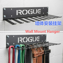  Gym pylons wall belt racks wall installation tension rope racks hooks skipping rope racks elastic belt storage racks