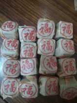 Yunnan Puer Tea 2009 Fuzi Puer Tea Small Tuocha square brick cooked tea 500g Old Tuocha