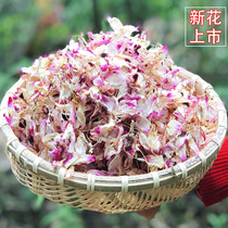 2021 dried flower 50g Guizhou specialty red water Dendrobium hairpin flower dried tea Golden Dendrobium nobile flower tea non-fresh strip
