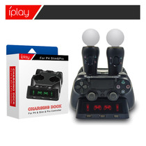 iplay PS4 MOVE PS4 VR handle four-charge handle multi-function charging seat charger four-in-one charger
