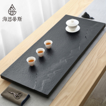 Natural Ugin stone tea tray home simple size tea table stone modern living room kung fu tea set sea tray