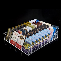 Front desk business card finishing box gym beauty salon membership card classification box hotel room card multi-grid storage drawer box