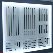 Display board cabinet furniture accessories door panel drawer cabinet small handle wardrobe sample handle custom