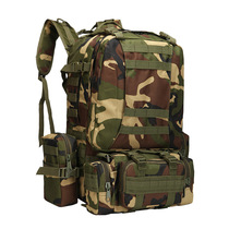 Outdoor sports mountaineering backpack Donkey travel Large capacity multi-functional tactical army camouflage camping combination backpack