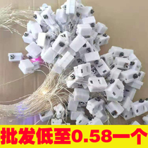 1 m led light string flash glow bouquet light string cat ear button battery color light cake decoration String Light