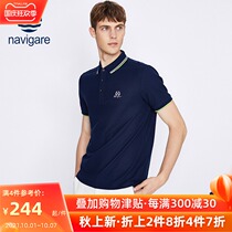 Navigare Navkiel short sleeve lapel T-shirt men 2020 Summer top Italian sailboat polo shirt