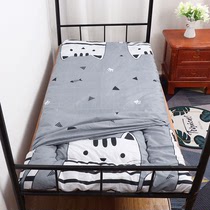  Foldable mattress Student dormitory bunk bed Single mattress tatami factory rental special mat Sleeping mat quilt