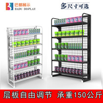 Supermarket chewing gum shelf Small display shelf Convenience store desk wall hanging snack rack cashier shelf can be customized