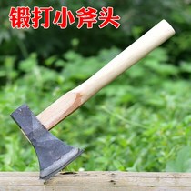 Household axe woodworking axe wood axe tree wood axe outdoor axe camping axe spring steel hand forging