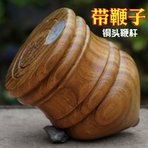 Old-fashioned wood gyro with whip solid wood Gyro Park hot toys adult fitness luminous camel mule snail toys