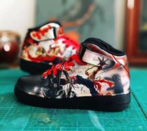 (Custom appreciation)AF1 sneakers custom Hero League LOL theme blind monk Li Qing DIY graffiti hand-painted