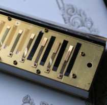 Halitonic harmonica anti-beat film diaphragm black diaphragm black technology