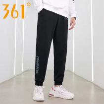 361 SPORTS PANTS MENS 2022 SPRING AUTUMN SEASON NEW KNIT CASUAL CLOSE-UP LONG PANTS THICKENED WARM RUNNING AND SWEATPANTS MALE
