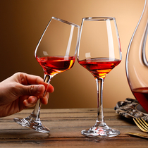 Lead-free glass goblet wine glass wine home big champagne wine cup brandy glass wine cup