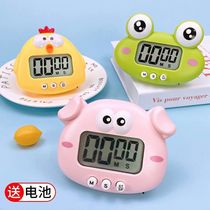 Timer childrens special alarm clock learning commercial stopwatch upside kitchen magnet timing reminder student magnetic attraction