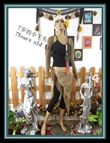 Dance clothing belly dance hot sale autumn and winter long sleeve elastic cotton buckle finger shoulder clothing AR49