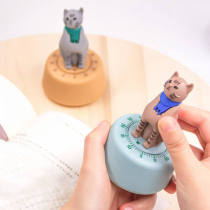 Creative Student Rotation Cute Time Manager Learning Efficiency Timer Kitchen Reminder Mechanical Timer
