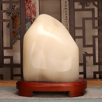 Natural Jade viewing Taishan stone dare to be the living room stone ornaments feng shui office original stone town house strange stone