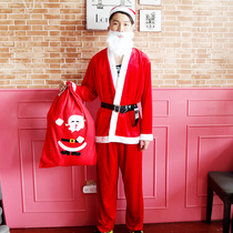 Christmas clothes Christmas show childrens suit Santa Claus costume golden velvet womens skirt adult play dress
