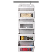 Door rear storage bag wall hanging bag cloth hanging dormitory artifact household wall-mounted storage bag hanging wall