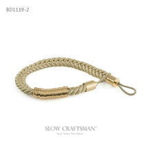 SLOW CRAFTSMAN exported to Europe Kalman series designer Italian light luxury metal curtain strap