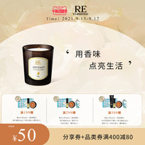 RE perfuming room household lasting tranquilizing fragrance candle wedding with hand gift soybean indoor fragrance candle 35g
