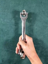 Military fans retired public 98 multi-function wrench car spare portable emergency wrench personalized wrench