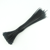 Black fixed plastic cable tie with self-locking nylon cable tie 5 * 300mm large small wire harness strap