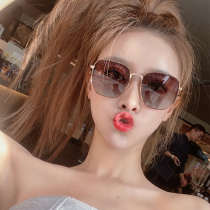 Sunglasses Women 2022 New Korean version Anti-UV polarized ink mirror female Xia Advanced Net Red Red Money with large face