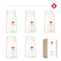 Pre-10 22 baking] UK Kisse the Hippo boutique coffee beans shallow roasted SOE hand wash