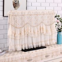 Lace hood cover hanging inch 55 sitting do not take TV set 65 dustproof boot cover cloth Mainland China pastoral
