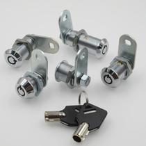metal cylinder key roller shutter switch turn tongue lock file cabinet lock iron leather box lock furniture lock 20mm
