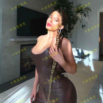 Long braided ponytail wig kelly kelly same braid nightclub photo studio childrens photography powder artifact