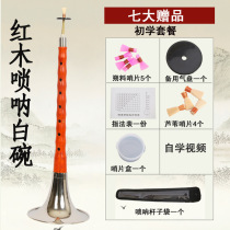 Professional Flagship Store Suona with a full set of d tune instruments Professional playing Red wood Black Honolulu Wooden Stem Beginner Adult Suona