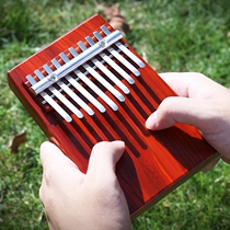 (Flagship) Thumbelina kalimba Qin 10 sound 8 tone African finger piano kalimba female finger hand planner