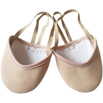 (Xiao Yuan R · G) Domestic professional rhythmic gymnastics-half-toe shoes (imported flannel)
