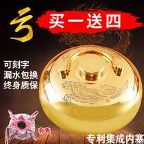 Huai old soup woman pure copper thickened water injection hot water bottle Warm hand treasure warm pot hot cover hot back warm foot soup mother-in-law