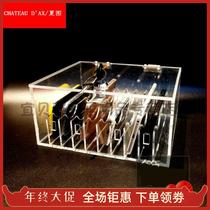 Mobile phone storage cabinet Acrylic mobile phone storage box Transparent mobile phone storage box Employee mobile phone safe deposit box Mobile phone cabinet