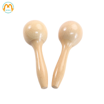 Mengs Montessori Early Education Puzzle New Born Baby Grip Toy Olfe Musical Instrument Sand Hammer Shake Bell
