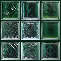 Glass brick hollow partition wall transparent square cloud crystal brick creative household bedroom bathroom decoration