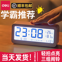 Daili electronic alarm clock students use alarm bedside simple smart clock multi-function luminous boy childrens bedroom