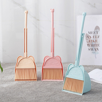 Childrens broom set small broom dustpan set mini mop combination small broom toy baby sweeping toddler
