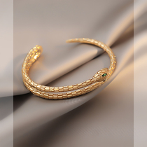  Serpentine high-end bracelet female original opening new niche design net red bracelet exquisite gold-plated light luxury bracelet