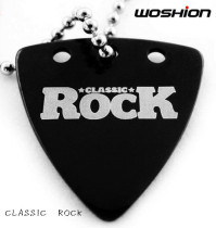 PERSONALITY ROCK METAL Punk Titanium STEEL paddle necklace CLASSIC ROCK Zhang Yunjing